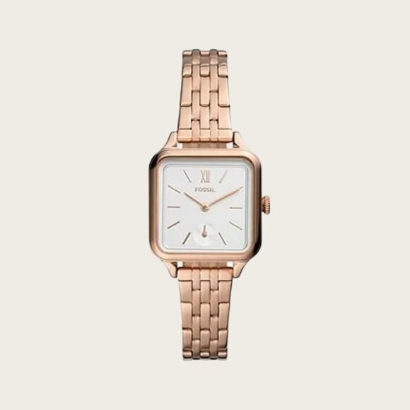 Fossil BQ3831 Colleen Three-Hand Rose Stainless Steel Watch - Picture 1 of 4